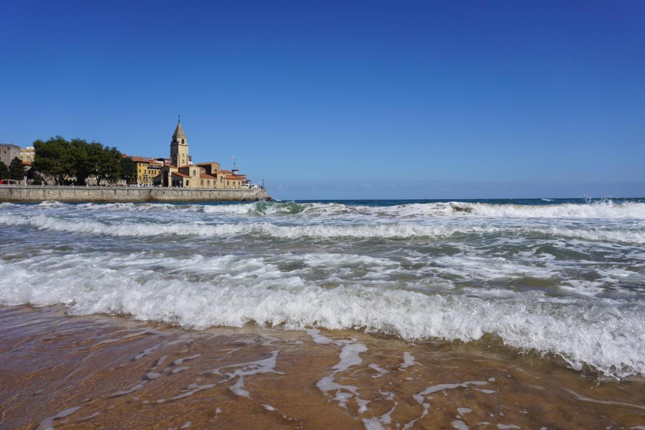 Apartament Apartamento Centrico Y Proximo A La Playa Gijón Zewnętrze zdjęcie